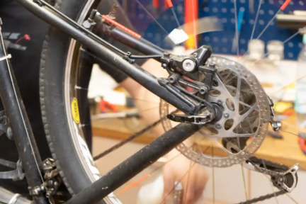 Altes sich drehendes Rad